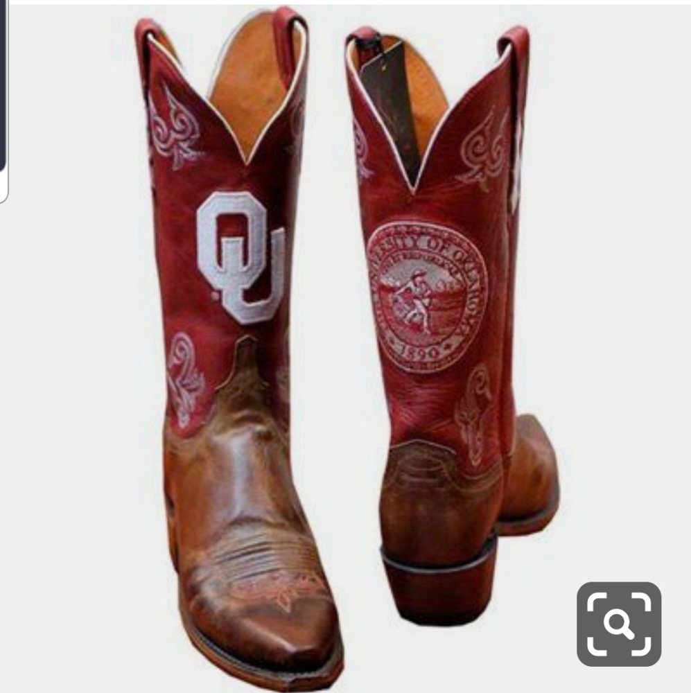 ISO Oklahoma Sooner Lucchese boots
